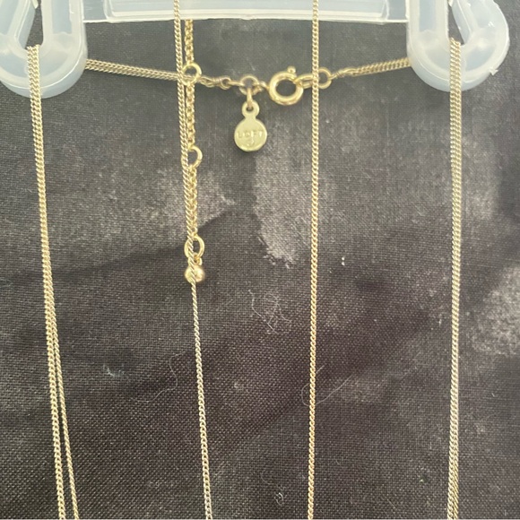 Gold Plated Triple Layered Necklace - Picture 3 of 5